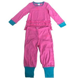 Diesel Kids Girls Pyjama PJ Set Lounge Top Bottoms Pink Soft Age 3 6 9 12 Months