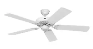 Ceiling Fan Winterbetrieb Classic Royal White 132 CM Pull Cord - Picture 1 of 3