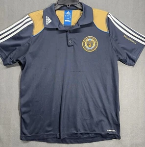 Adidas Climacool Polo Shirt Uomo M Philadelphia Union Squadra Calcio - Foto 1 di 11