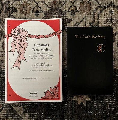 24 Brooklyn Tabernacle Choir Christmas Carol Medley + Faith We Sing Songbooks - Image 1 of 4