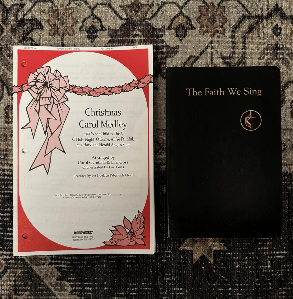 24 Brooklyn Tabernacle Choir Christmas Carol Medley + Faith We Sing Songbooks - Image 1 of 4