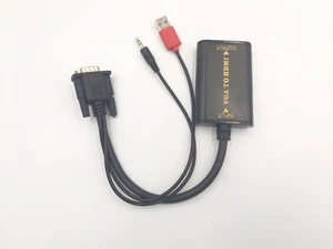 Plug-and-Play VGA mit Audio zu Full HDMI Konverter - Bild 1 von 4