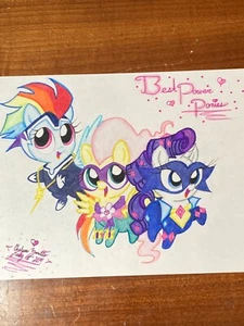 My little Pony Freundschaft ist Magie Kraft Ponys Kunstwerk - Bild 1 von 1