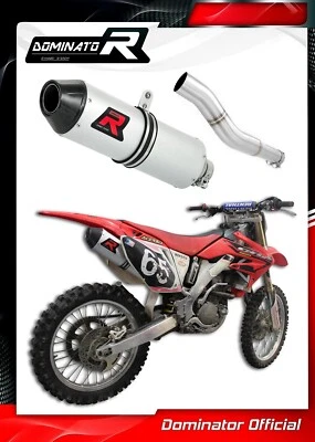 Silenciador silenciador CRF 250 R escape MX2 Carbon Dominator Racing 2004 2005 Foto 1 de 4