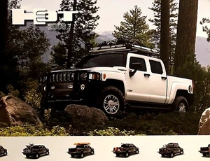 2009 HUMMER H3T TRUCK—U.S. SPECIFICATION SHEET—SALES BROCHURE—EXCELLENT - Bild 1 von 2