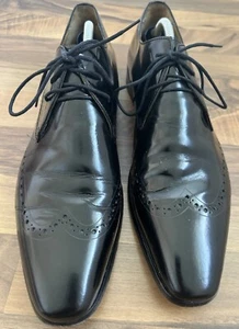 Herren Businessschuhe, Schuhe, Melvin & Hamilton, 45, Leder, Schwarz, gebraucht - Bild 1 von 15