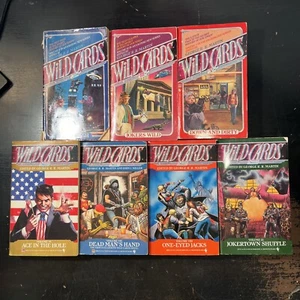 7x Wild Cards Softcover Books Lot series - George R. R. Martin - Bantam Spectra - Picture 1 of 9