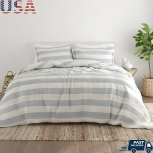 Down Alternative Reversible Comforter Set Twin Hypoallergenic Lightweight Cozy - Picture 1 of 7