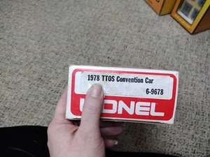 Lionel 1978 TTOS Conversation Car 6-9678 Toy Train Operating Society  - Picture 1 of 5