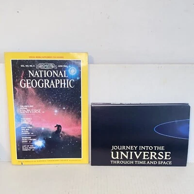 June 1983 National Geographic Magazine with The Universe Supplement - Image 1 of 4