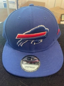 Buffalo Bills New Era 9FIFTY Blue Logo Adjustable Snapback Hat Cap BRAND NEW - Picture 1 of 5