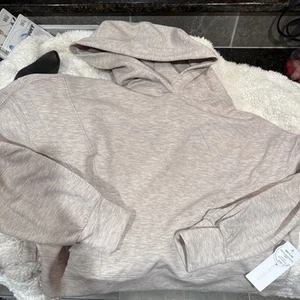 Yogalicious Scuba New Flow Hoodie and Short Set Heather Gray Womens Small - Picture 1 of 5