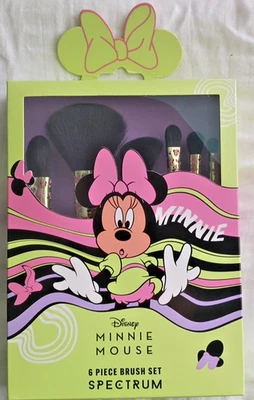Spectrum x Disney Minnie Mouse Juego de 6 brochas de maquillaje Nuevo Foto 1 de 2
