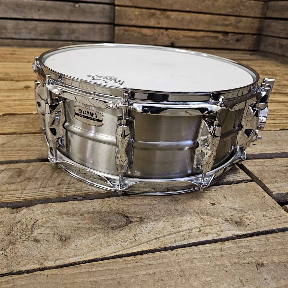 Yamaha 14" Recording Custom Snare Drum Stainless Steel USED! RKYC251125 - Image 1 of 4