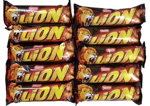Nestle Lion Chocolate Bars 10 BARS 10 x 42g 420g Multipack Best Before 07/2025 - Picture 1 of 5