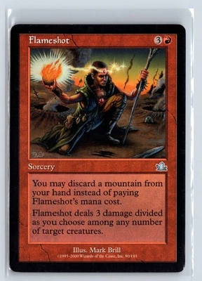 (2x) FLAMESHOT – MTG Magic the Gathering Card – Prophecy – Uncommon - Image 1 of 4