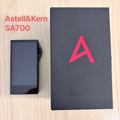 Reproductor de audio de alta resolución doble DAC Astell & Kern SA700 DAP AK-SA700-OB ónix negro Foto 1 de 4