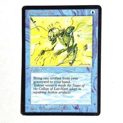 Reconstruction LP Antiquities MTG See Photos Magic the Gathering - Image 1 of 2