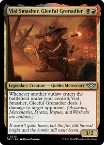 Vial Smasher, Gleeful Grenadier [Outlaws of Thunder Junction] Foil Near Mint - Picture 1 of 1