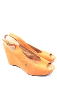 GADEA Sandalo alto con plateau Donna Taglia IT 38 arancione scuro stile casual - Foto 1 di 5
