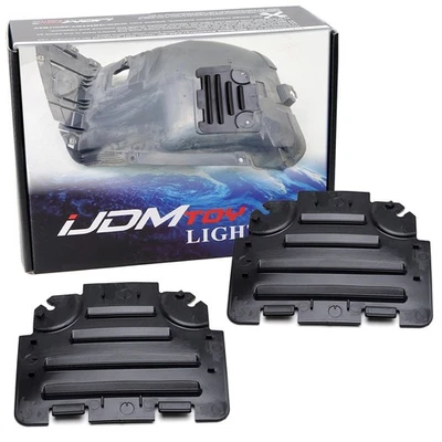 Cubiertas de revestimiento de guardabarros de rueda delantera para BMW E82 E90 1 serie 3 faros acceso antiniebla Foto 1 de 4