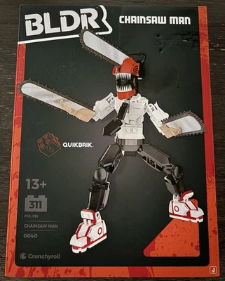 Figura de acción construible BLDR Chainsaw Man 10: figura constructiva articulada Foto 1 de 4