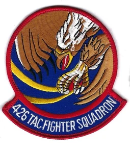 PATCH USAF 426th TACTICAL FIGHTER SQUADRON TFS LUKE AFB JT-52 - Bild 1 von 1