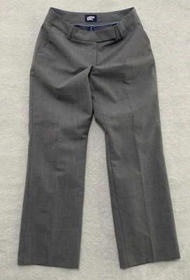 Lands End Grey Dress Slacks Career Wear Women’s 2 Petite Wool Preppy Business  - Image 1 of 4