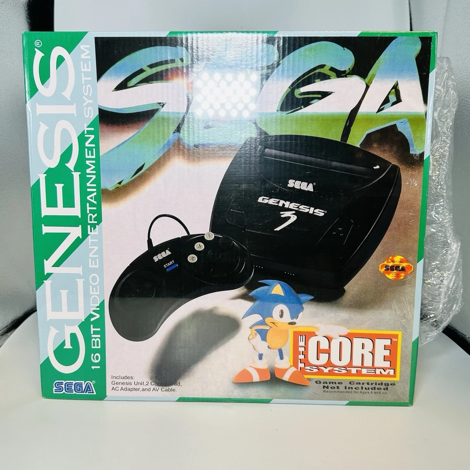 NEW SEALED Official SEGA Genesis Model 3 The Core System 16-Bit Game Console - Image 1 of 4