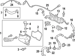 Genuine Mazda Connector Tube PX1P-20-371 - Picture 1 of 1
