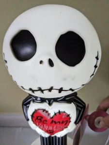 Jack Skellington 14” Be My Valentines Day Blow Mold Light Up Heart New Disney - Picture 1 of 4