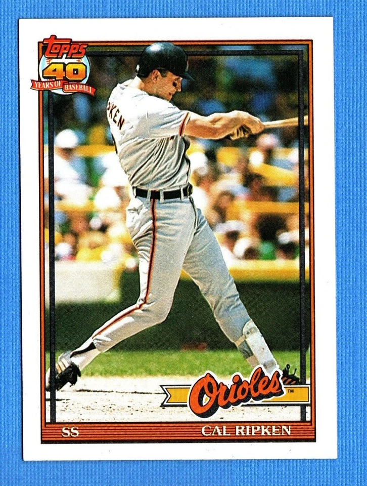 1991 Topps No150 Cal Ripken Jr. Orioles - Изображение 1 из 1