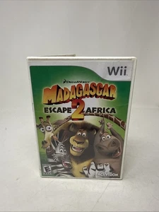 Madagascar 2 Escape Africa wii custodia solo manuale - Foto 1 di 3
