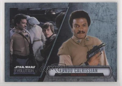 2016 Topps Star Wars Evolution Lando Calrissian Rebel General #66 0c4 - Image 1 of 3