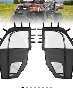 Kemi Moto UTV Cab Enclosure Upper Doors for Ranger XP 1000 (2017-2025) NEW - Picture 1 of 7