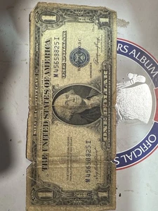 Certificado de plata 1935e $1 sello azul  - Imagen 1 de 6