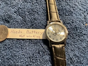 Unique USA Olympics Watch With Black Band - Picture 1 of 3
