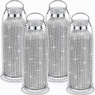 4 Pcs Bling Cup 25 Oz Rhinestone Water Bottle Stainless Insulated Tumbler Bling