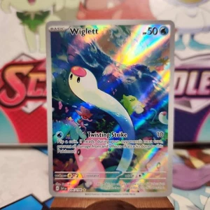 Wiglett 206/198 Illustration Rare - Scarlet & Violet - Pokemon TCG - SCHNELLER VERSAND - Bild 1 von 2