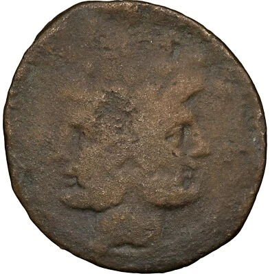 REPÚBLICA ROMANA Janus Galley Prow Anonymous 209B Club Series NGC Moneda Antigua 370 Foto 1 de 4