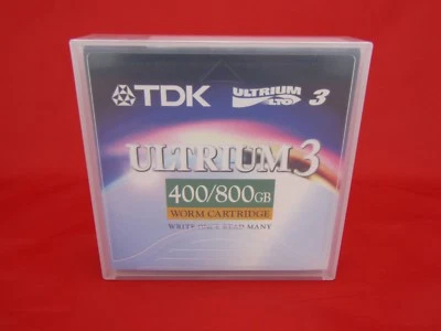 Case of 5 TDK Ultrium 3 - 400/800GB Worm Cartridge - New Sealed - D2406W-LTO3 - Image 1 of 3