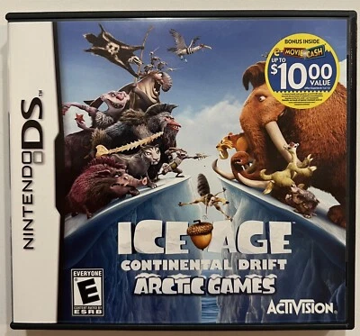 Ice Age Continental Drift Artic Games (Nintendo DS) CIB, Tested & Working - Image 1 of 4