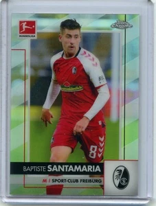 2020-21 Topps Chrome Bundesliga Refractors #43 Baptiste Santamaria - Picture 1 of 2
