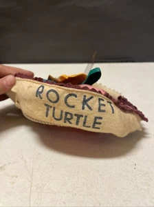 Vintage - 1950’s Wool Kids Beanie - Rocket Turtle  - Picture 1 of 9