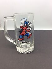 "Tasse à poignée tasse à bière vintage loufoque verre Walt Disney dessin animé de collection 5"