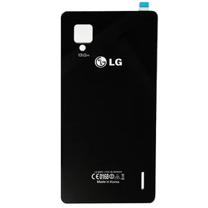 Para LG E975 tapa trasera cubierta trasera pared posterior negra - Imagen 1 de 1