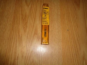 DeWALT TOOLS 5 STÜCK 6 ZOLL SÄBELSÄGEBLÄTTER 18 TPI FÜR METALL - HERGESTELLT IN USA - Bild 1 von 2
