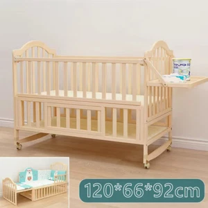 Kinderbett Einzelbett Holz Teilbare King-Size-Bett Multifunktional für 0-12Jahre - Bild 1 von 14