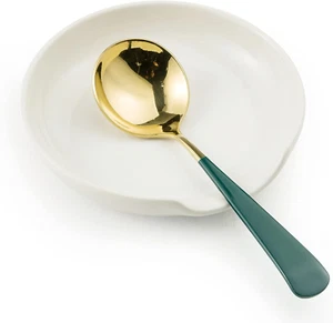 Spoon Rest Spoon Holder for Stove Top, Christmas Spoon Rest Large Ceramic Spoon - Picture 1 of 7