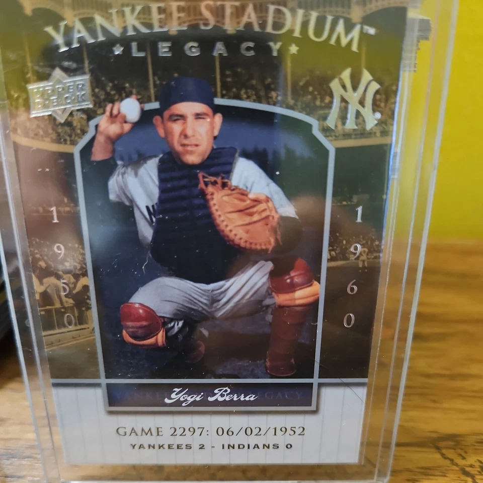 2008 Upper Deck - Yankee Stadium Legacy #YSL2297 Yogi Berra - Image 1 of 2